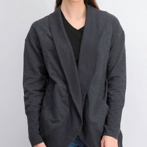 Eddie Bauer Camp Fleece Wrap Cardigan
